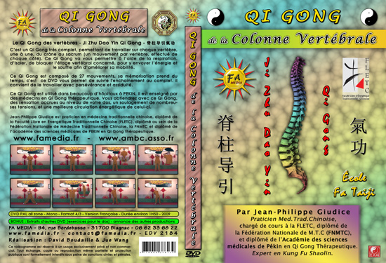 DVD QI GONG Le Qi Gong des vertèbres
