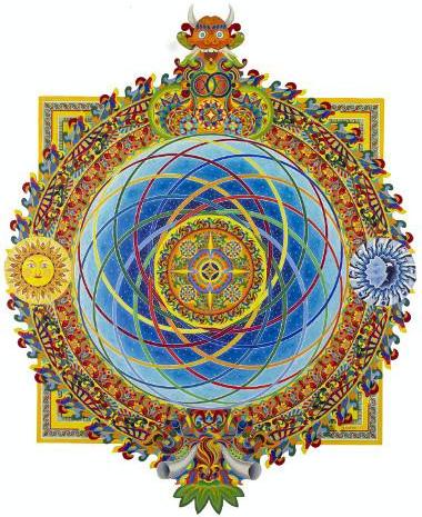 Mandala Cosmos Création DAN Mandala Cosmos Création DAN