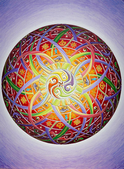Mandala I-MAN Création DAN Mandala I-MAN