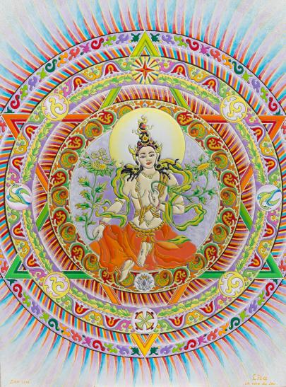 MANDALA LÎLA Création DAN MANDALA LÎLA