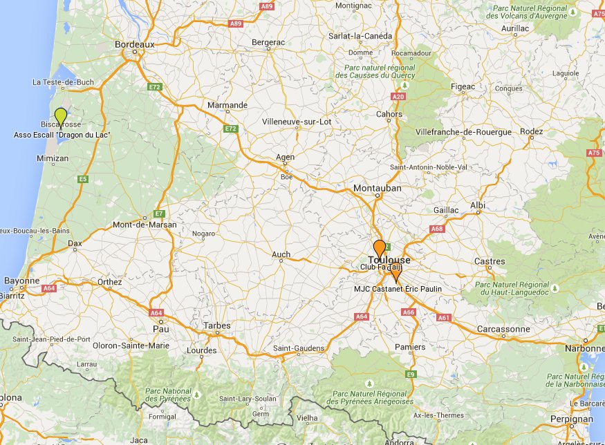 carte google map